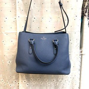 Kate Spade triple compartment satchel